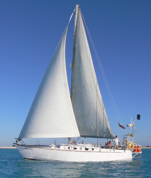 S/Y Black Arrow, steel sloop