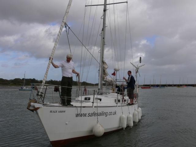 Mooring along side